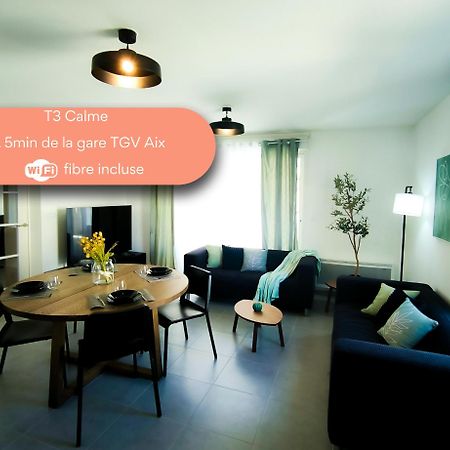 L'Instant Aixois T3 Situe A Aix La Duranne Apartment Aix-en-Provence Bagian luar foto