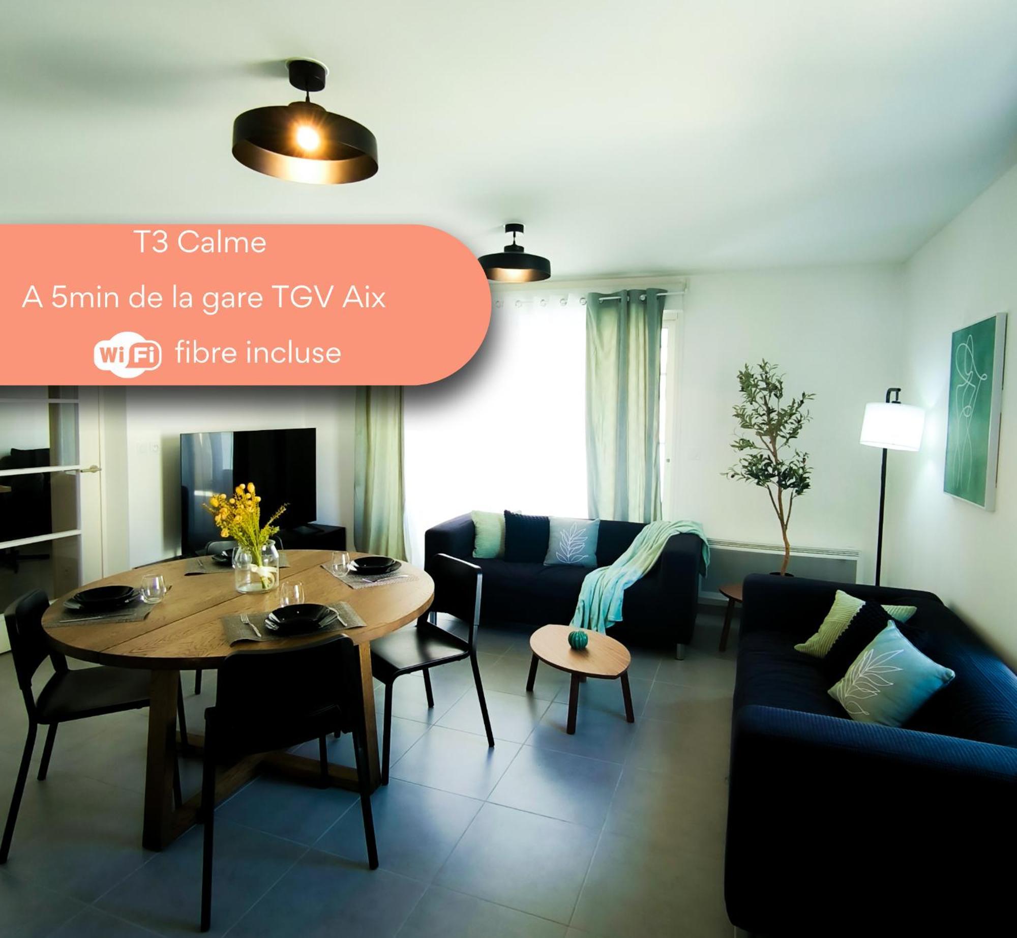 L'Instant Aixois T3 Situe A Aix La Duranne Apartment Aix-en-Provence Bagian luar foto